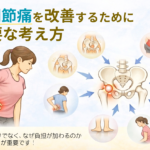 股関節痛を改善するために必要な考え方