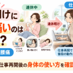 連休明けに腰が痛いのはなぜ？仕事再開と腰痛